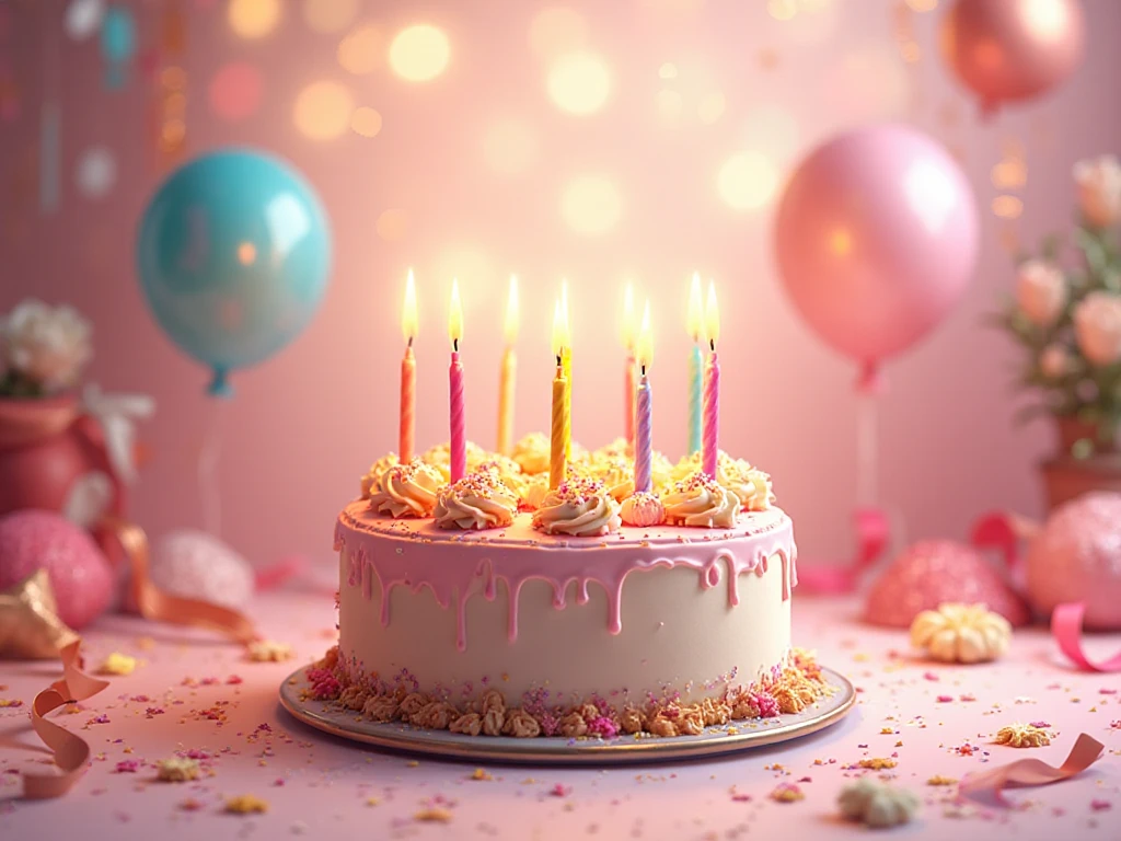 Sweet & Heartfelt Cake Birthday Wishes Celebrate with Love and Joy