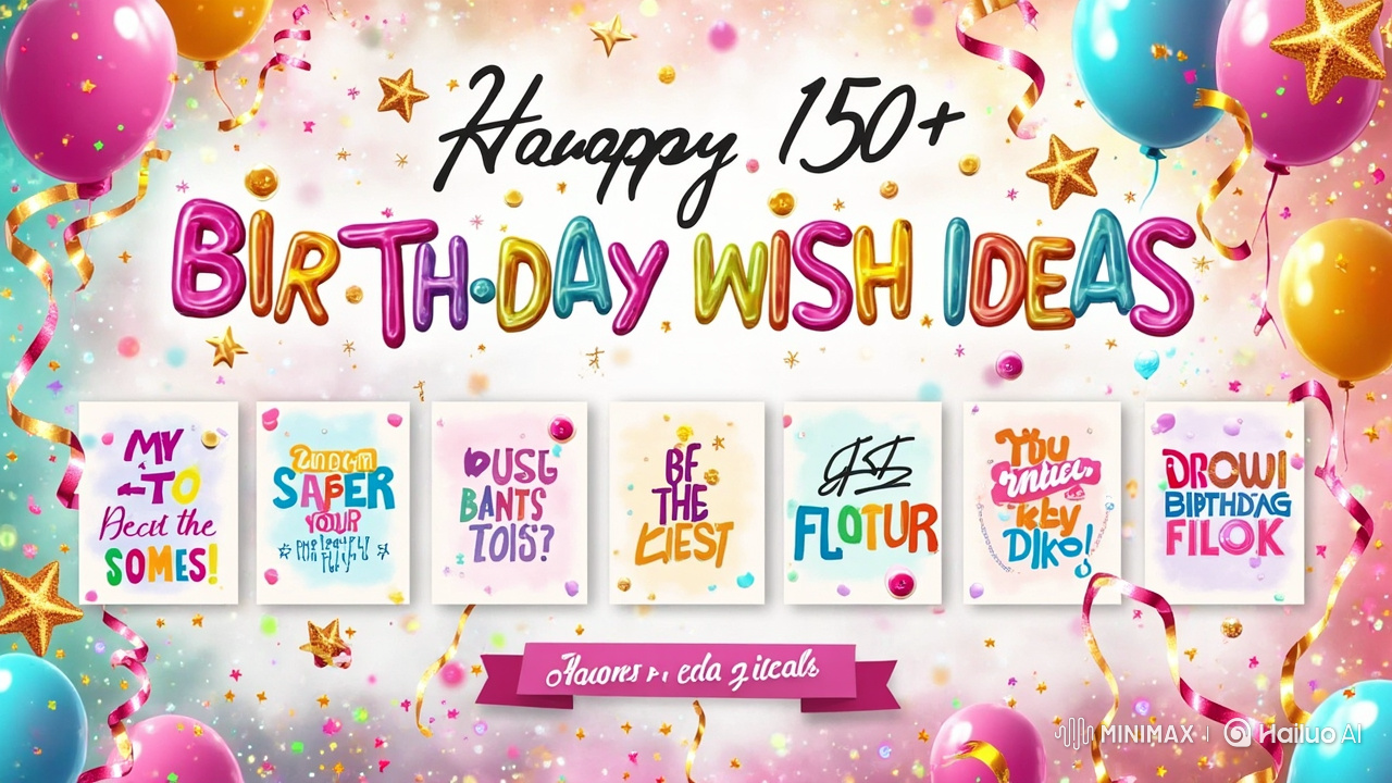 150+ Birthday Wish Ideas for Social Media Stories