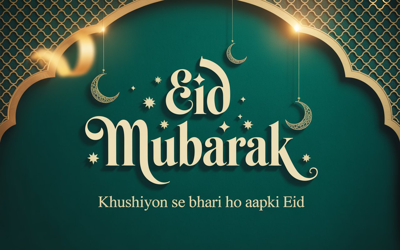 175. Eid Wishes in Hindi – Spreading Joy in the Beautiful Light of Eid