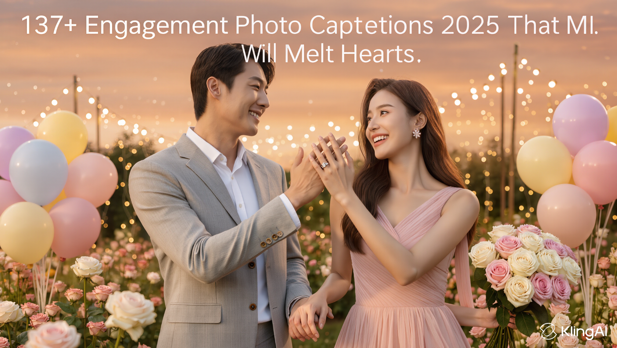137+ Engagement Photo Captions 2025 That Will Melt Hearts 