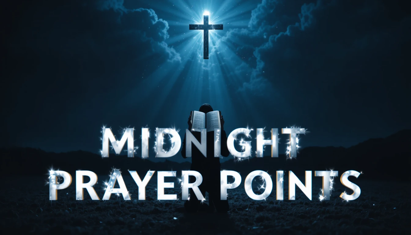 20+ Powerful Midnight Warfare Prayer Points With Scriptures