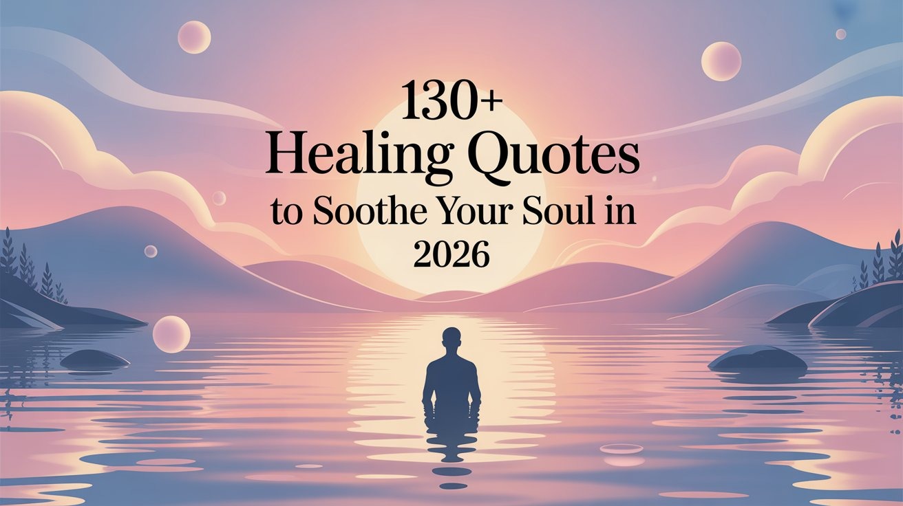130+ Healing Quotes to Soothe Your Soul in 2026