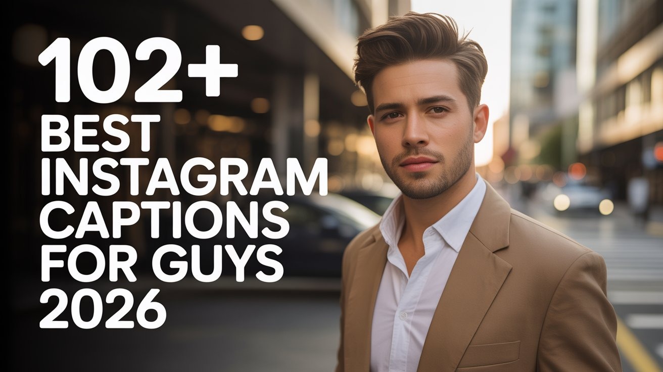 🔥 102+ Best Instagram Captions for Guys 2025 🚀 | Cool, Savage & Stylish Lines