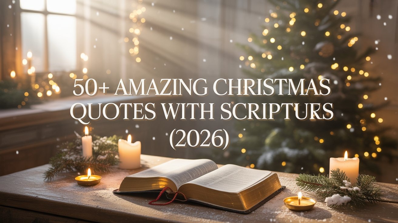 50+ Amazing Christmas Prayer Quotes with Scriptures (2026)