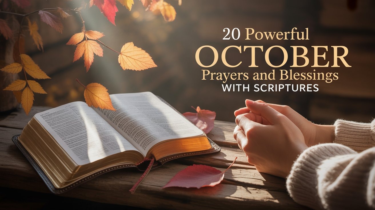 20 Powerful October Prayers and Blessings With Scriptures
